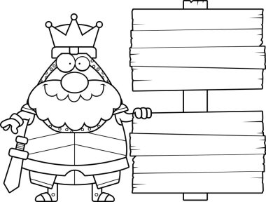 Çizgi film Kral işareti