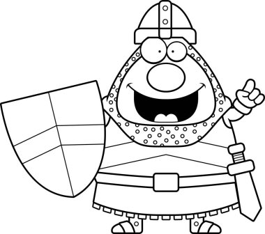 Çizgi film Knight fikir