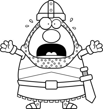 Korkmuş karikatür Knight