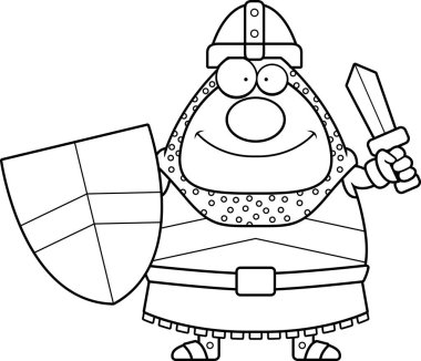 Çizgi film şövalye kılıcı