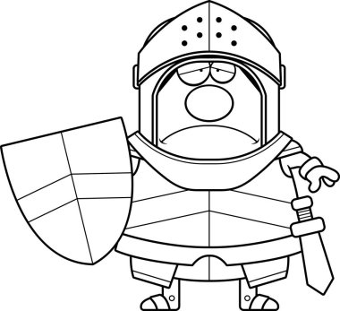 üzgün çizgi film knight