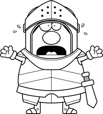 Korkmuş karikatür Knight