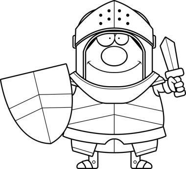 Çizgi film şövalye kılıcı