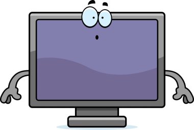 Sürpriz karikatür düz ekran Tv