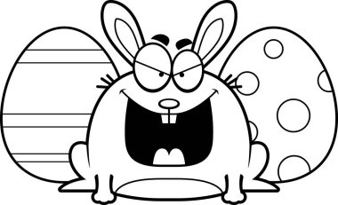 Uğursuz karikatür Paskalya tavşanı