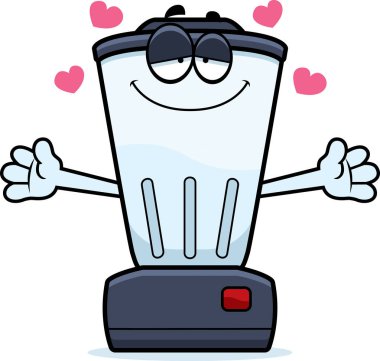 Çizgi film Blender kucaklama