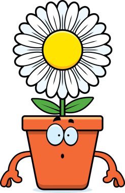 Sürpriz karikatür saksı