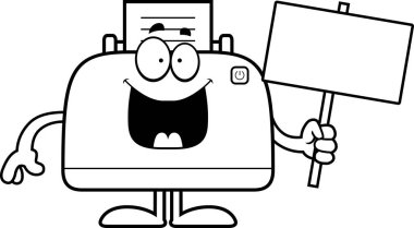 Çizgi film yazıcı işareti