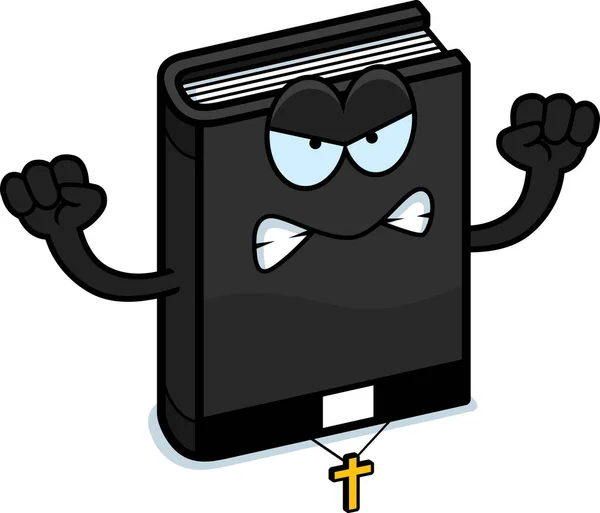 怒っている漫画の聖書 — ストックベクタ