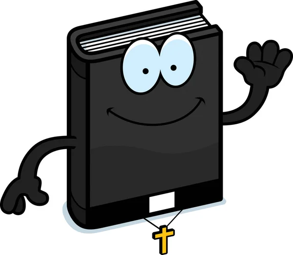 Desene animate Biblie Waving — Vector de stoc