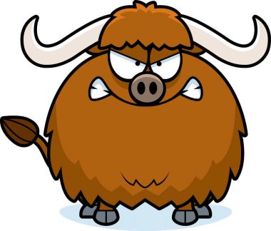 Kızgın çizgi film Yak