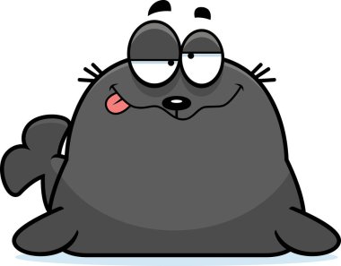 Sarhoş karikatür mühür