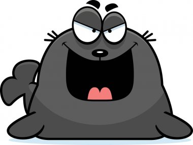 Kötü çizgi film mühür