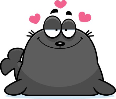 Çizgi film mühür aşık