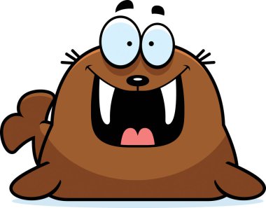 Mutlu karikatür Mors