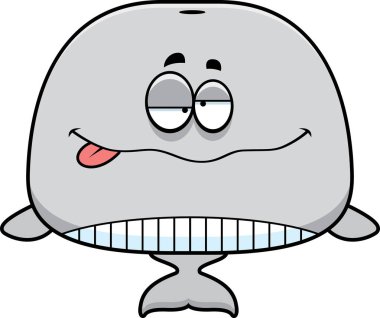 Sarhoş karikatür balina