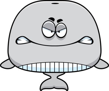 Kızgın çizgi film balina