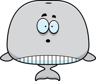 Sürpriz karikatür balina