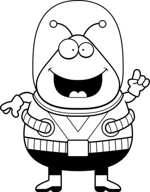 Çizgi film yabancı fikir