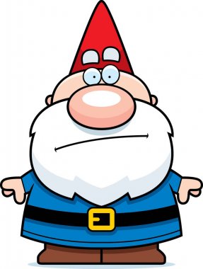 Çizgi film Gnome bıkkın