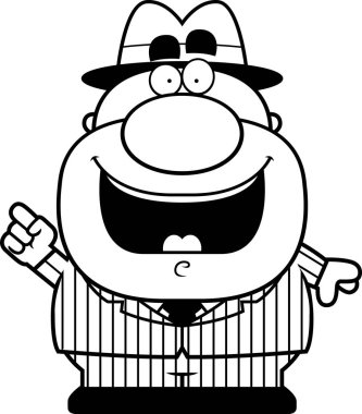 Çizgi film gangster fikir