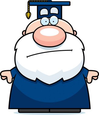 Çizgi film Profesör sıkılmış