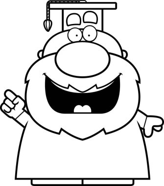 Çizgi film Profesör fikir