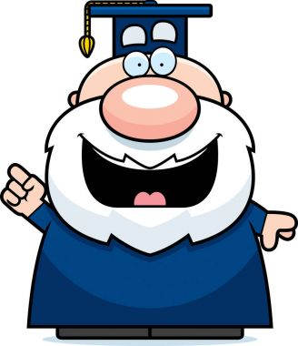 Çizgi film Profesör fikir