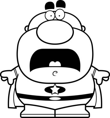 Korkmuş çizgi film süper kahraman