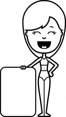 Çizgi film Teen mayo işareti