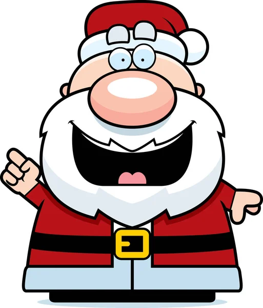 Rajzfilm Santa Claus ötlete — Stock Vector