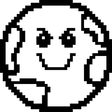 Kötü 8-Bit çizgi film dünya