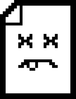 Ölü 8-Bit karikatür kağıt