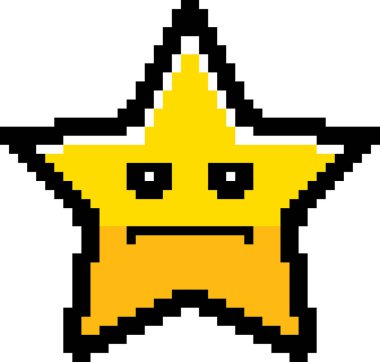 Ciddi 8-Bit çizgi film yıldızı