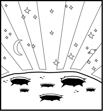 çizgi film yabancı gezegenin