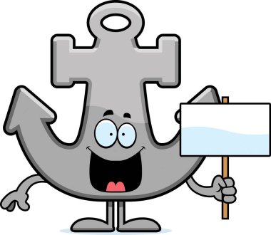 Çizgi film çapa işareti