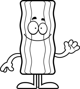 Pastırma çizgi film şeridi sallayarak