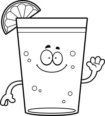 Kireç sallayarak ile çizgi film bira