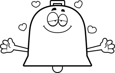 Çizgi film Bell kucaklama