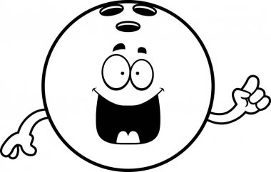 Çizgi film Bowling topu fikir