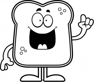 Çizgi film ekmek fikir