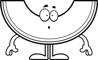 Sürpriz karikatür kavun