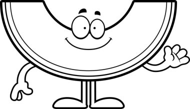 Çizgi film kavun sallayarak