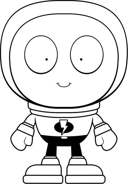 Cartoon buitenaardse ruimtepak — Stockvector