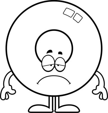 Üzgün çizgi film halka