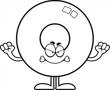 Kızgın çizgi film halka