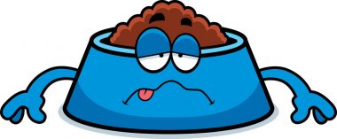 Hasta karikatür köpek yemliği