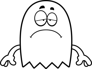 Üzgün çizgi film hayalet