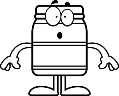 Sürpriz karikatür kavanoz