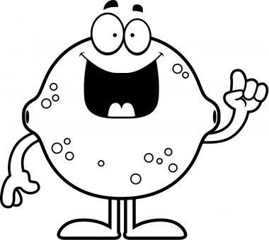 Karikatür limon fikir